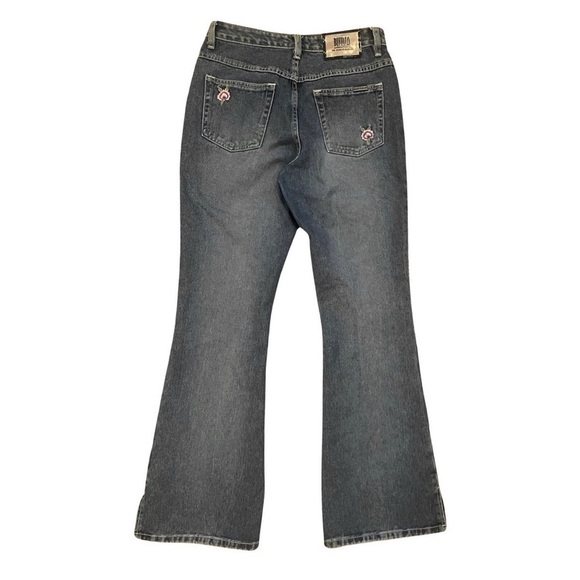 Buffalo flower flared jeans - Picture 2 of 3